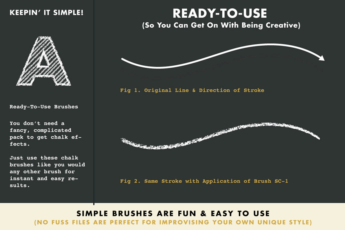 DryGoods Chalk Brushes for Adobe Illustrator DryGoods Chalk Brushes for Adobe Illustrator