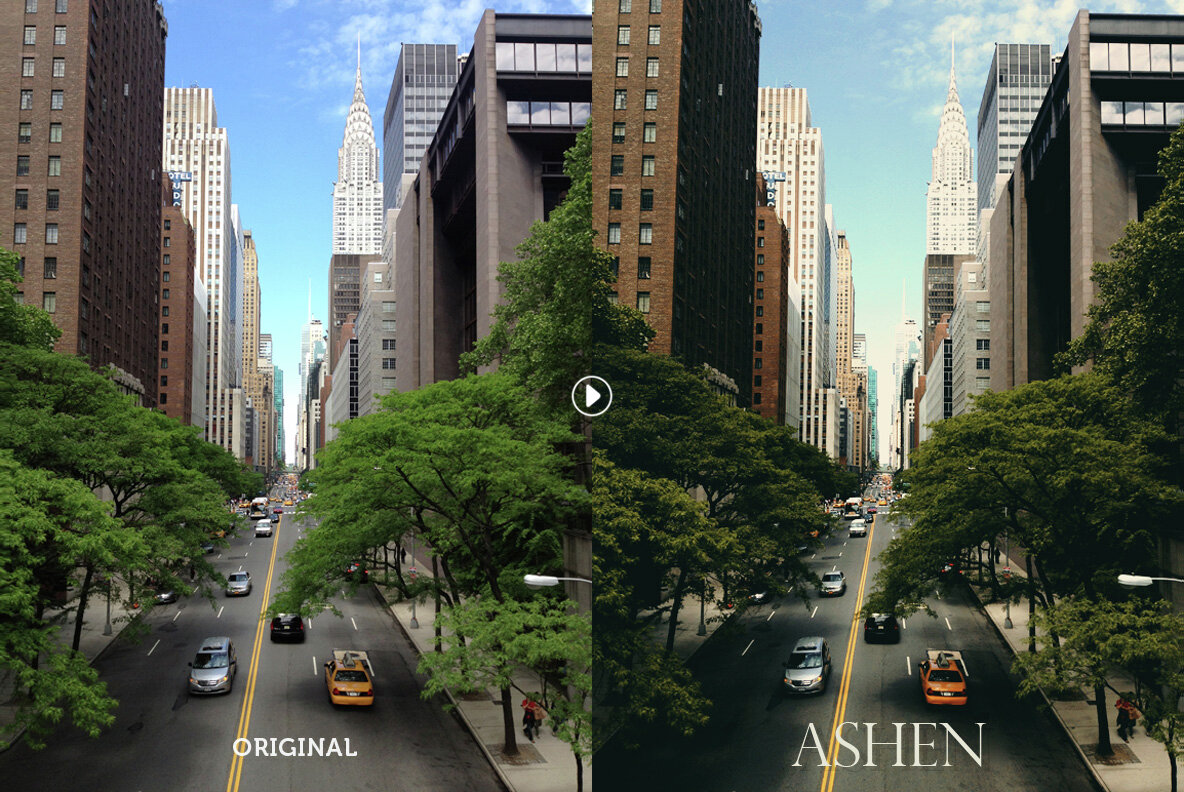 Ashen Landscape Photoshop Actions