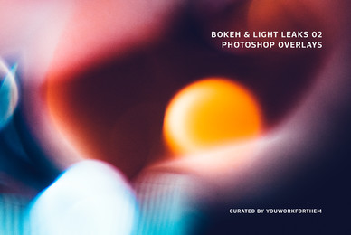Bokeh  Light Leaks 02   Photoshop Overlays