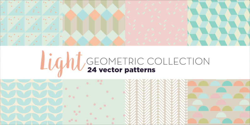 Light Geometric Patterns