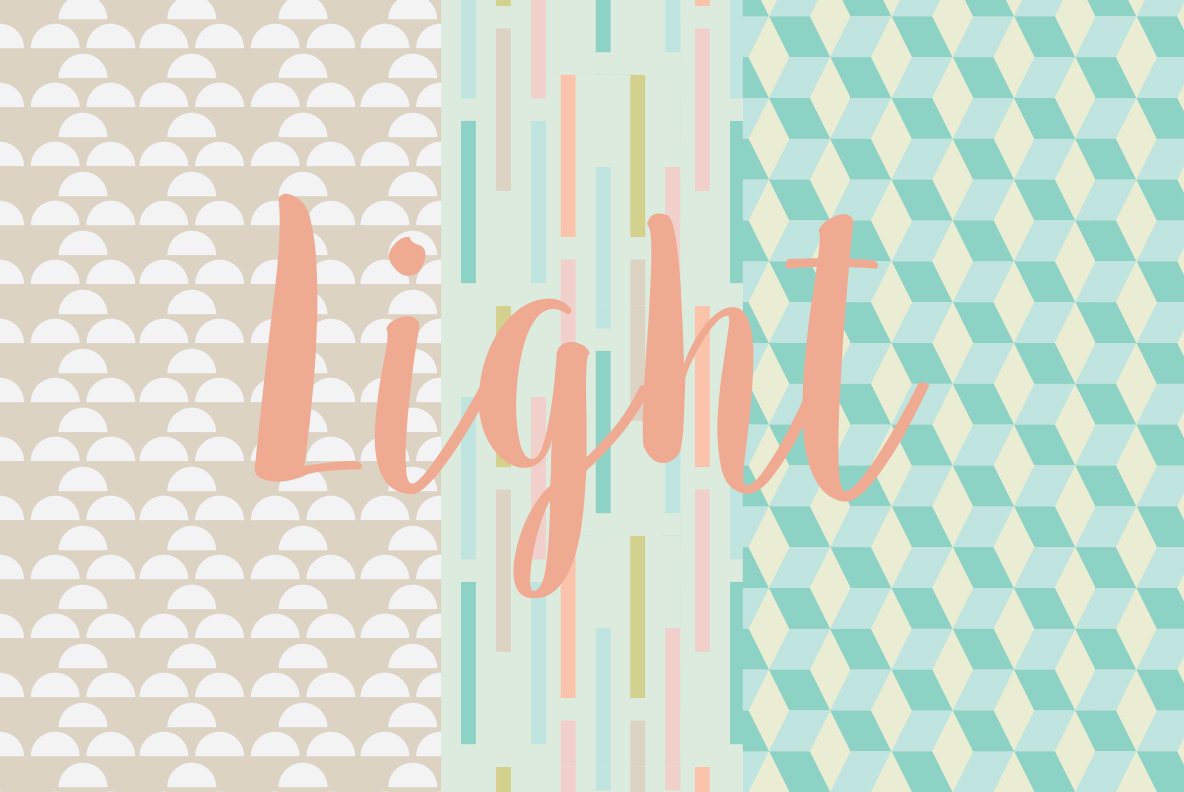 Light Geometric Patterns Light Geometric Patterns