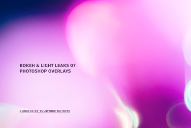 Bokeh  Light Leaks 07   Photoshop Overlays