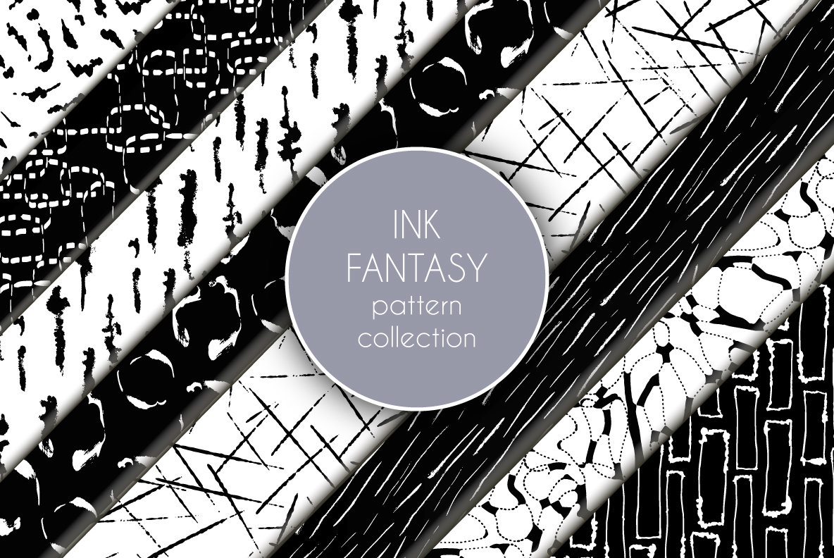 Ink Fantasy Pattern Collection Ink Fantasy Pattern Collection