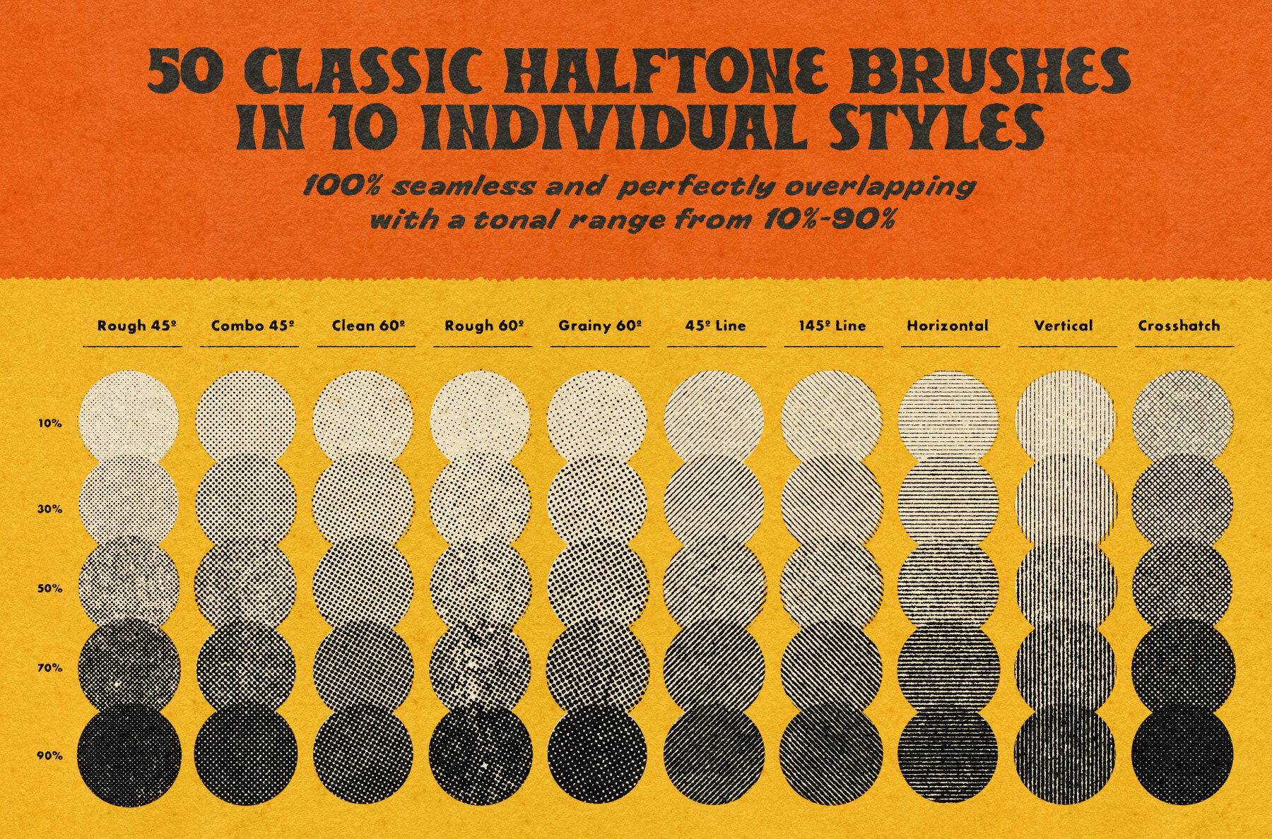 Beat Tones Halftone Brushes For Photoshop 3