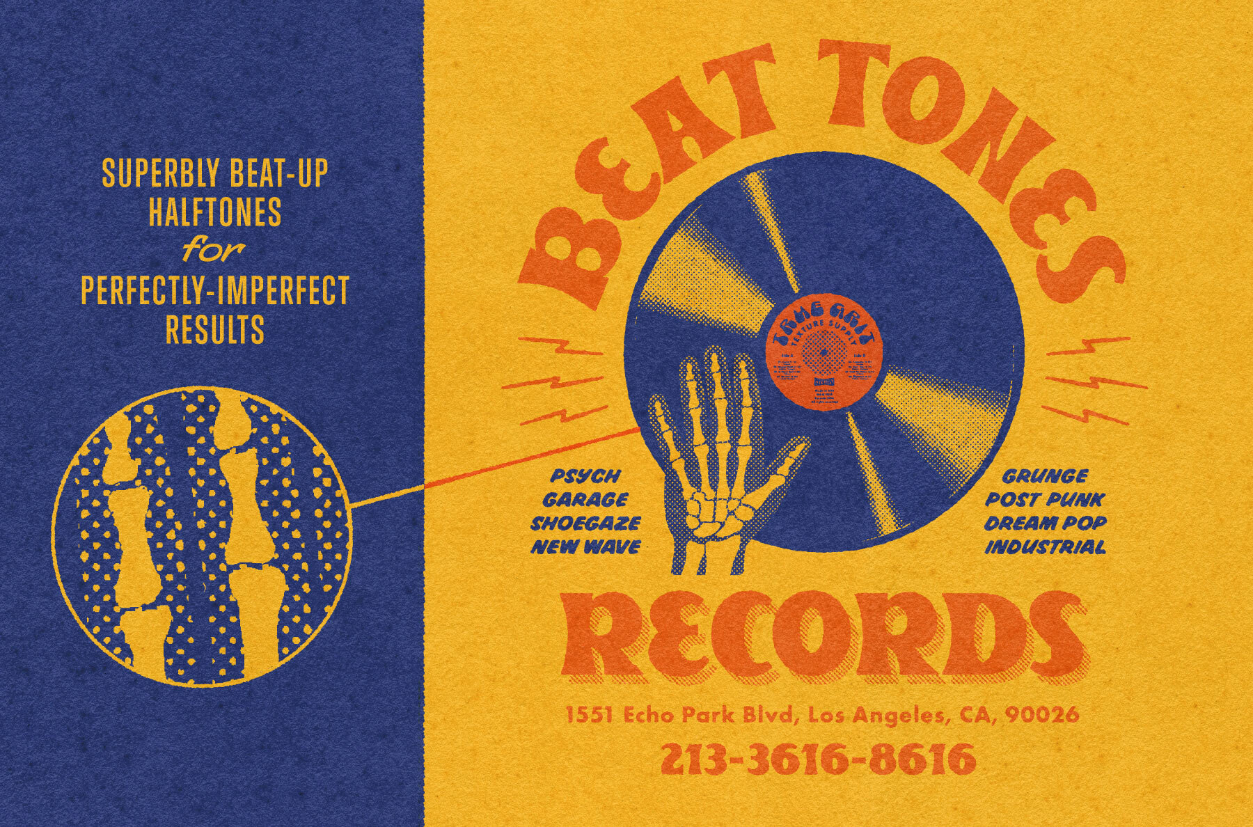 Beat Tones Halftone Brushes For Photoshop 11