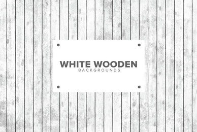 White Wooden Backgrounds
