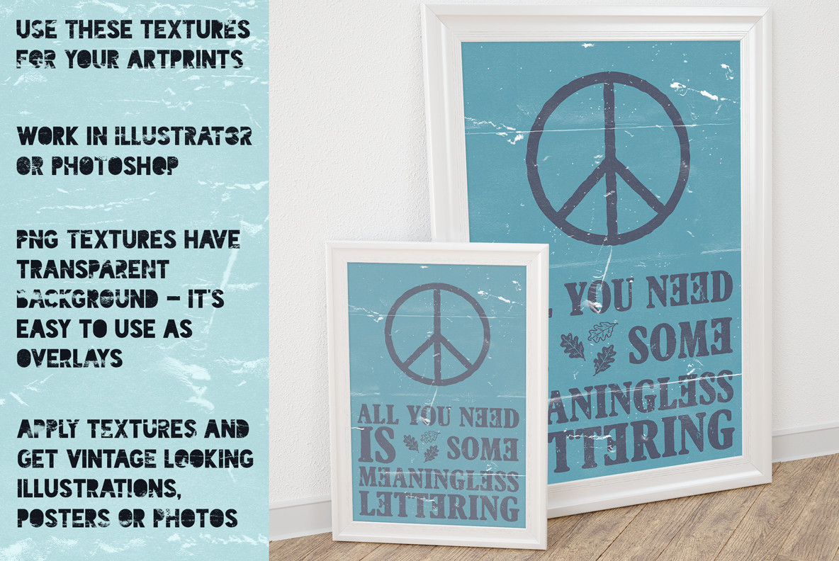 Scratched and Torn Paper Textures 5