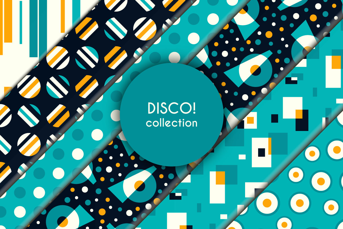 Disco  Pattern collection 1