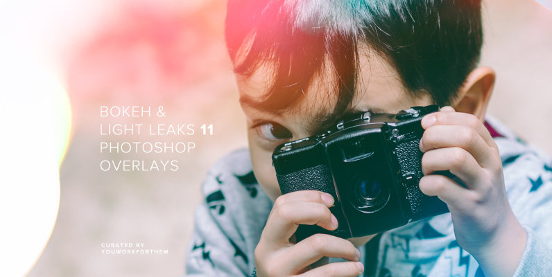 Bokeh   Light Leaks 11   Photoshop Overlays