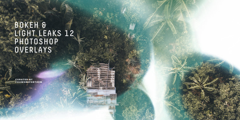 Bokeh   Light Leaks 12   Photoshop Overlays