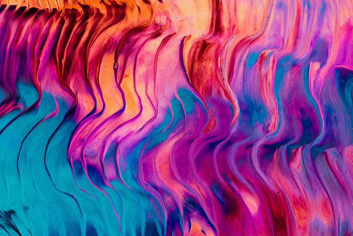 Abstract Type Marbling Abstract Type Marbling
