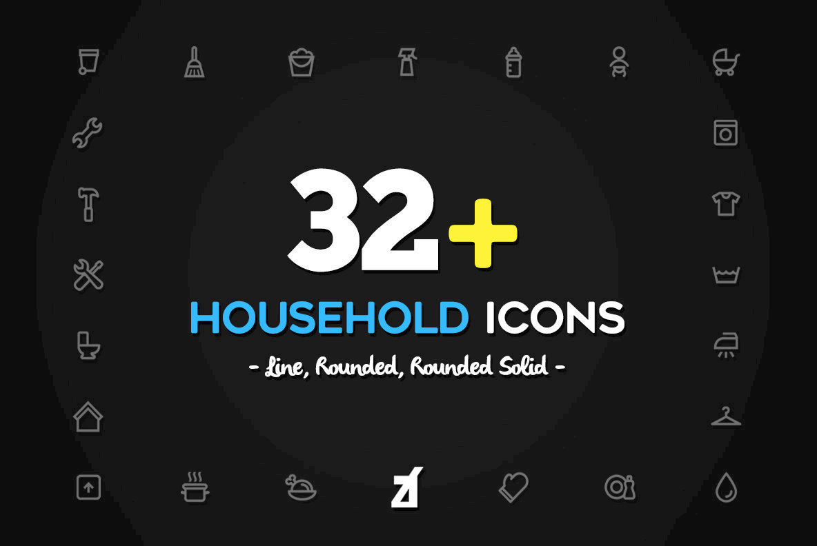 32 Household Icons 32 Household Icons