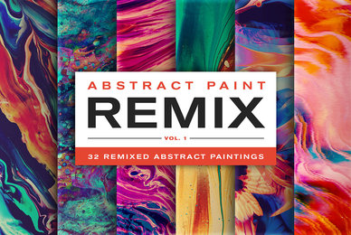 Abstract Paint Remix Vol  1