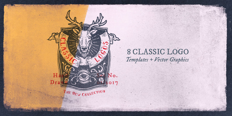 8 Classic Logo Templates