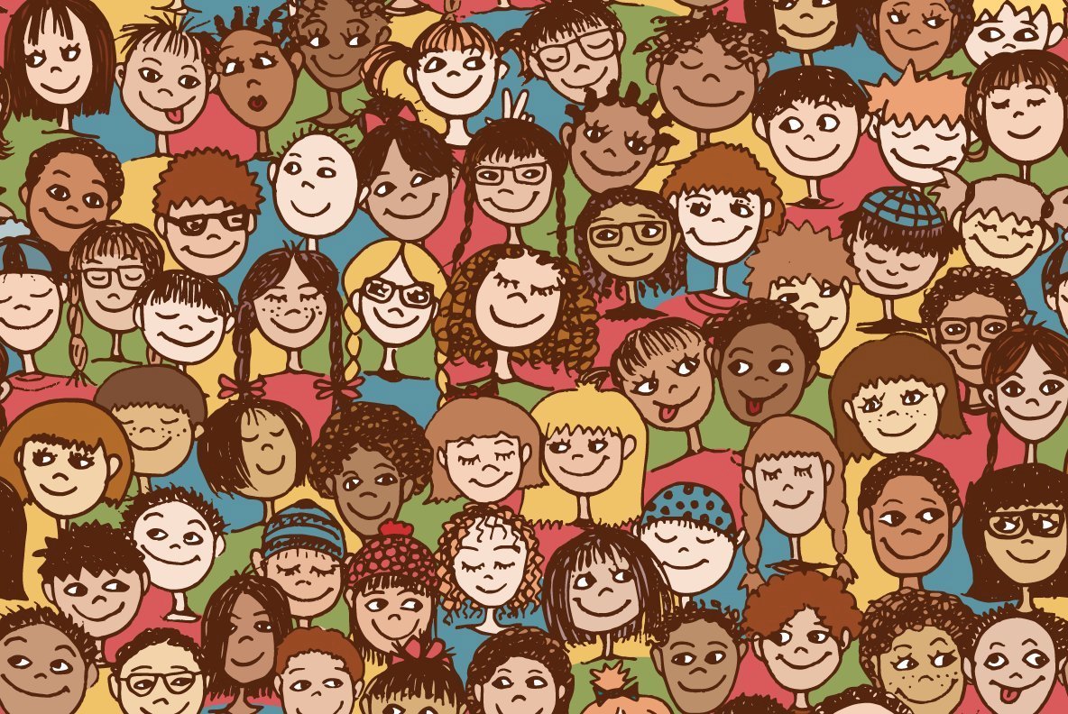 Kids Seamless Pattern Kids Seamless Pattern
