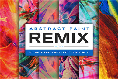 Abstract Paint Remix Vol  2