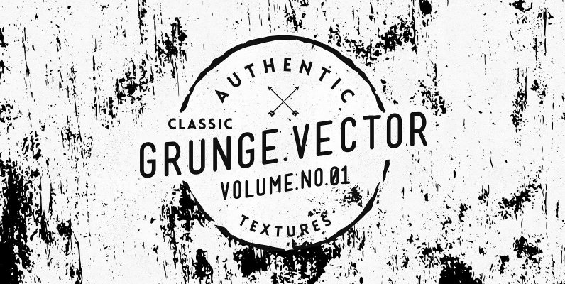 15 Grunge Vector Textures