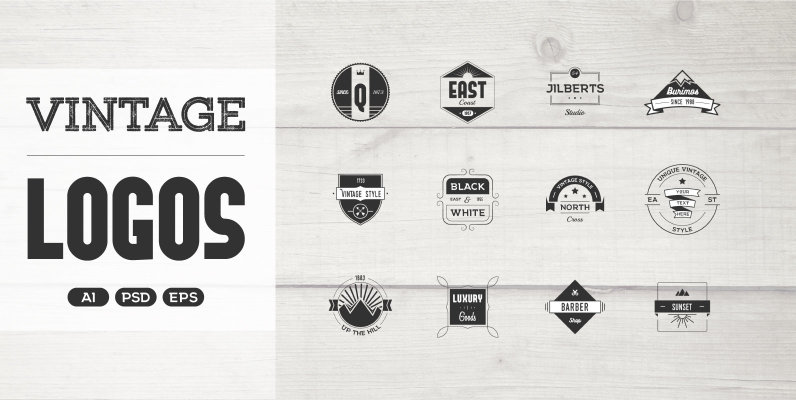 Vintage Logo Pack