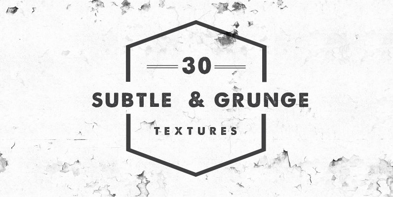 30 High Res Subtle and Grunge Textures