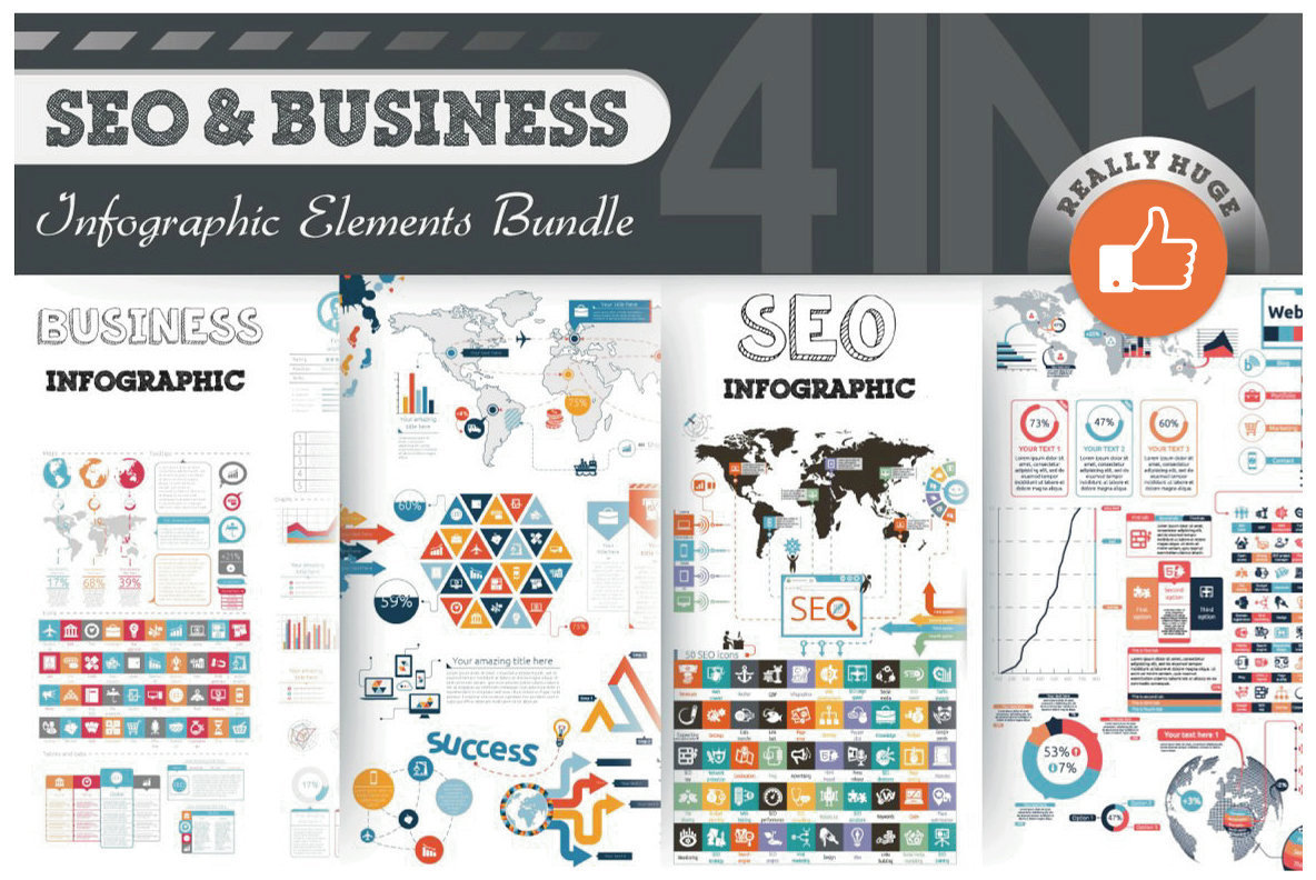 SEO   Business Infographic Bundle 1