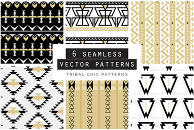 Tribal Seamless Vector Patterns