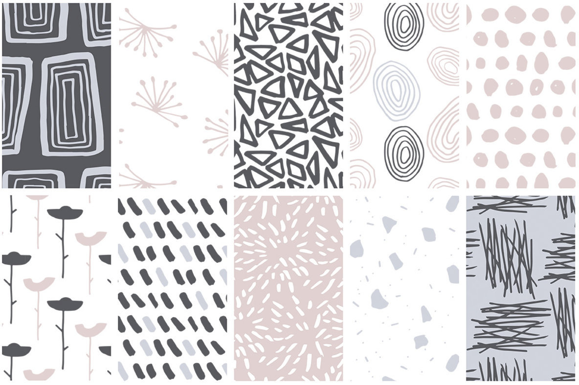 Kids Seamless Patterns 4