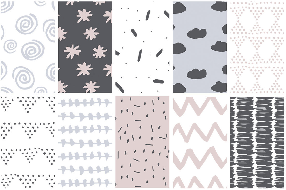 Kids Seamless Patterns 5