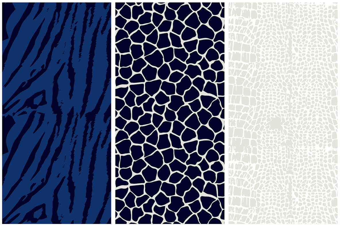 Animal Skin Seamless Patterns Animal Skin Seamless Patterns
