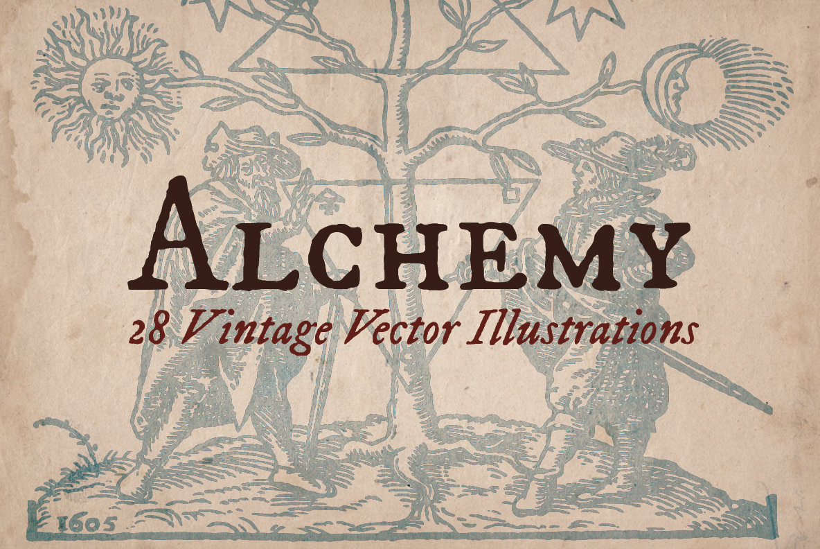 Vintage Alchemy Illustrations Vintage Alchemy Illustrations