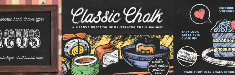 Classic Chalk   Brushes   Patterns