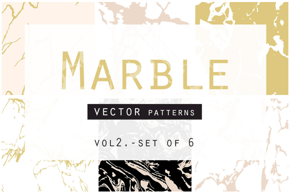 Marble Seamless Vector Patterns   2 1