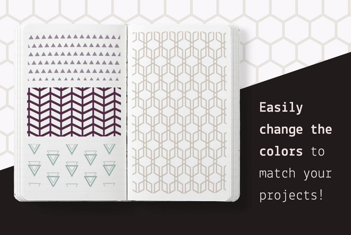 Geometric Patterns Bundle V1 Geometric Patterns Bundle V1