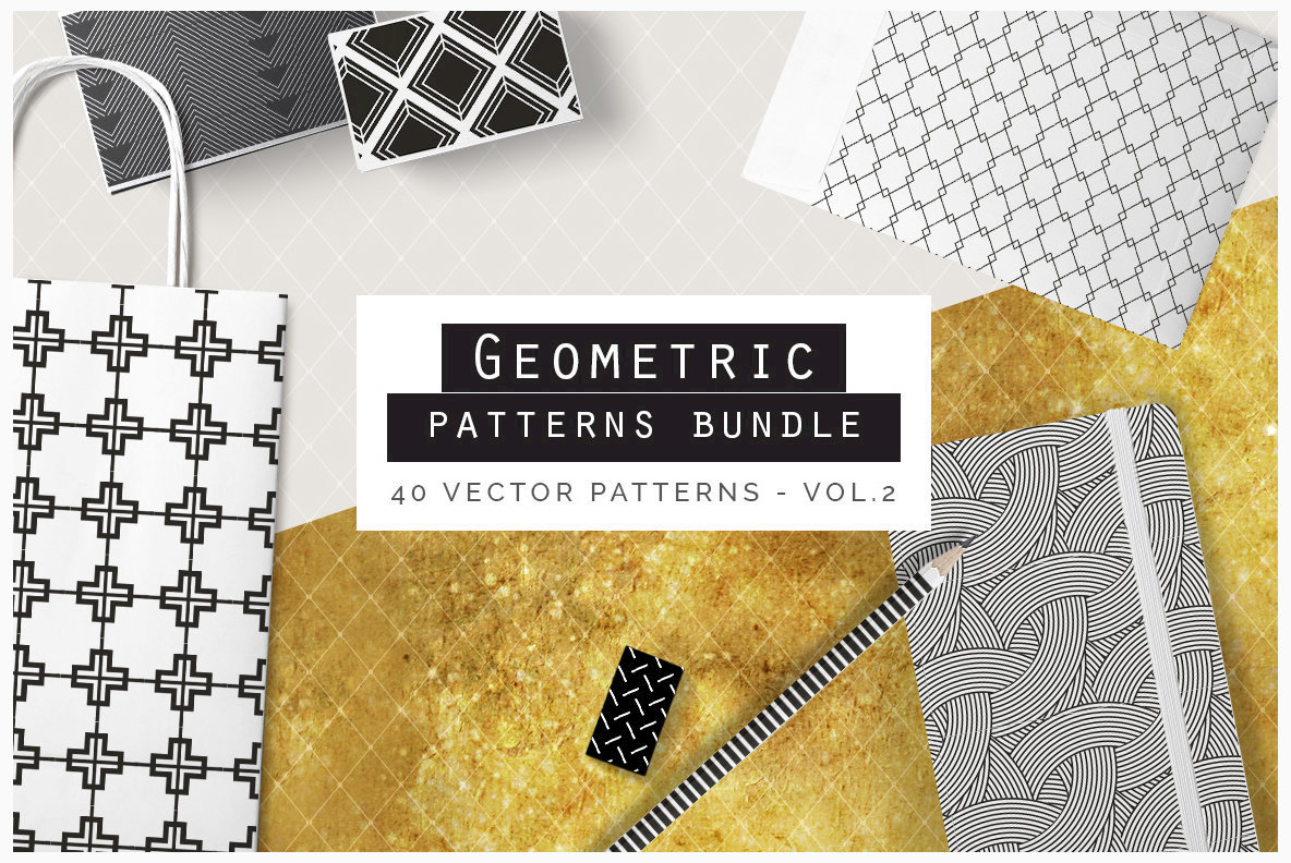 Geometric Patterns Bundle V2 Geometric Patterns Bundle V2