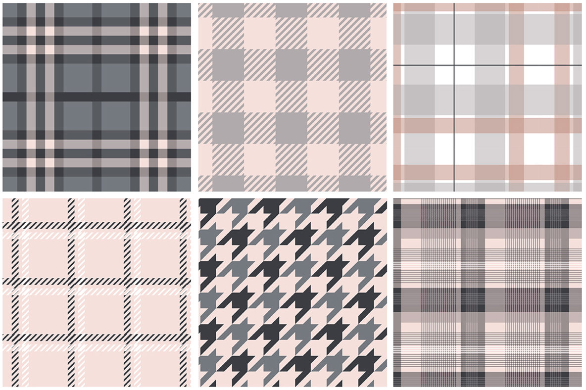 Plaid Seamless Patterns Plaid Seamless Patterns