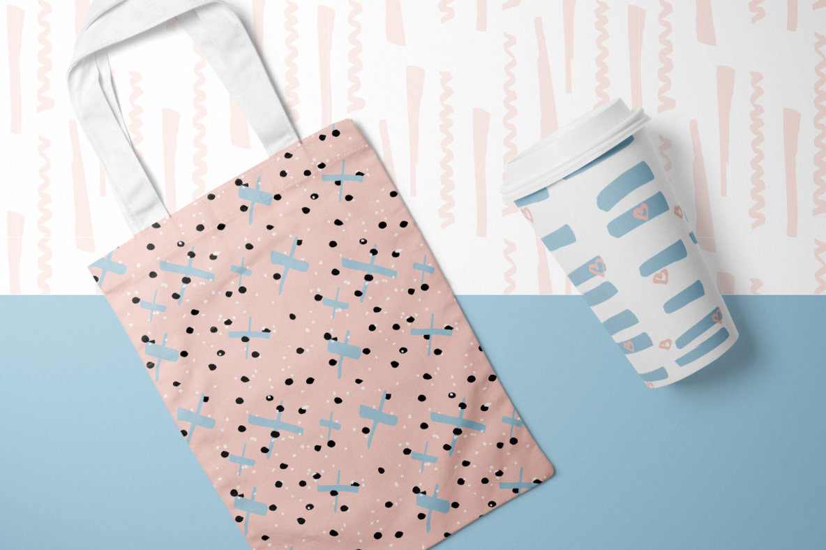 Confetti Patterns set of 12 4