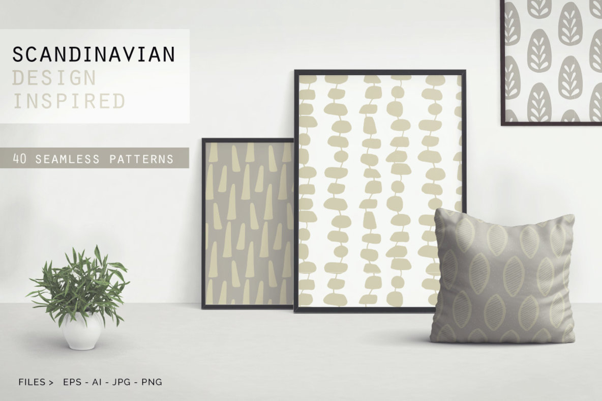 40 Scandinavian Patterns 40 Scandinavian Patterns