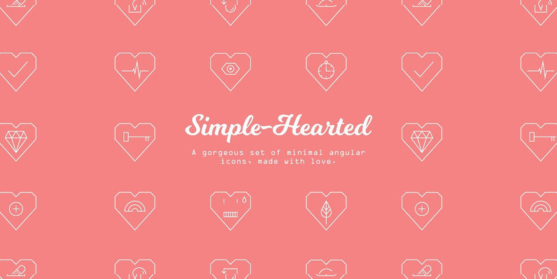 50 Vector Heart Shaped Icons