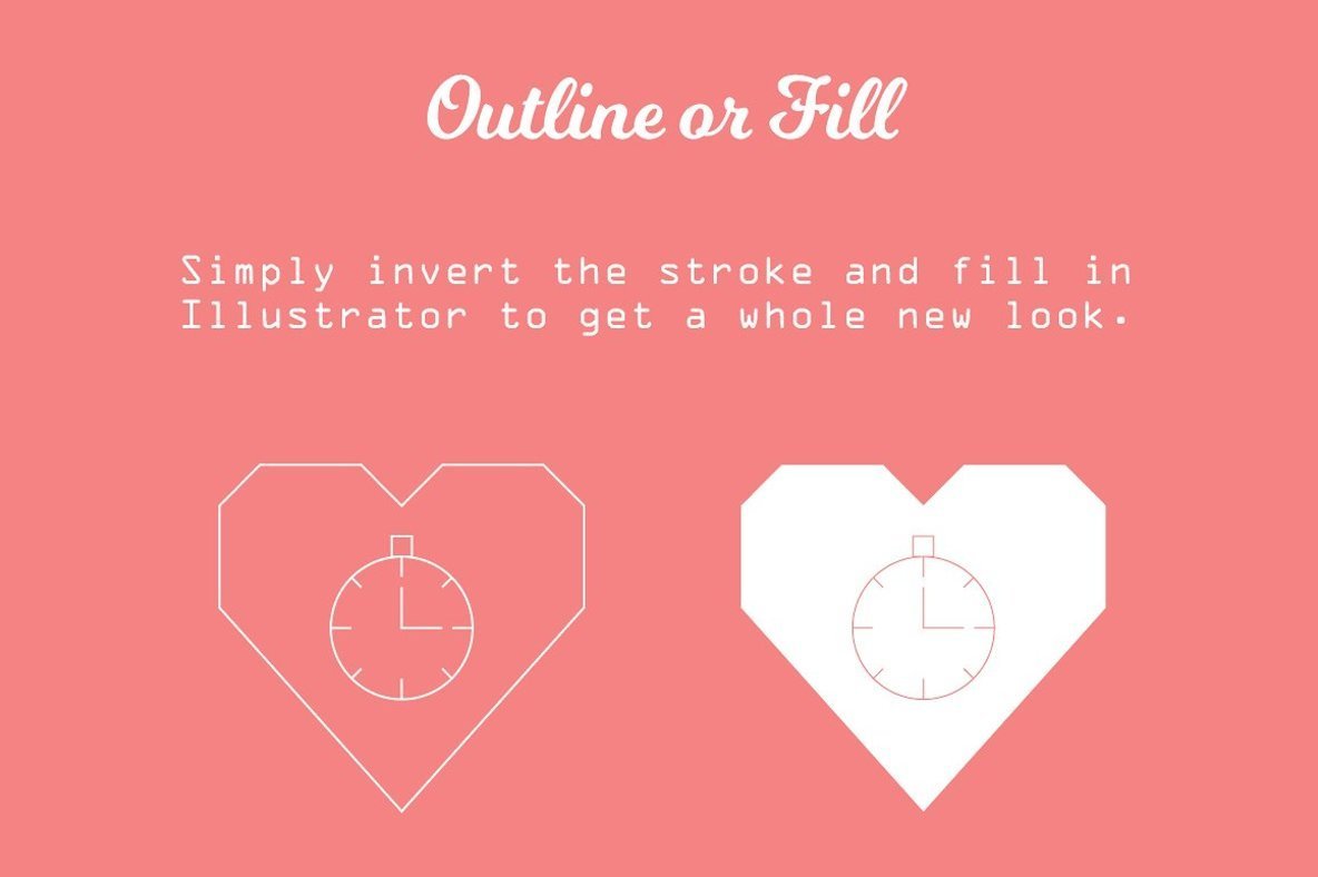 50 Vector Heart Shaped Icons 3