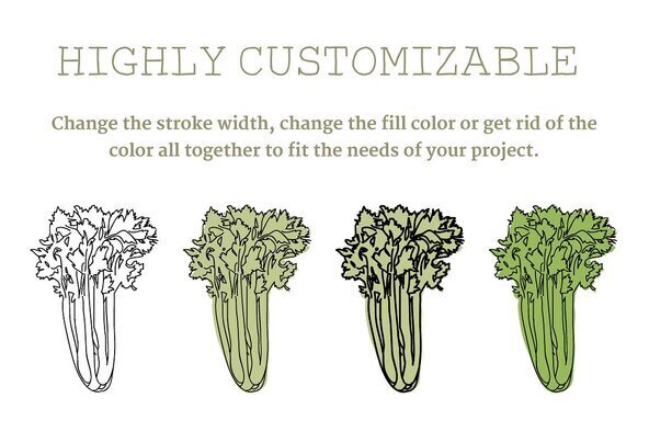 20 Handdrawn Vegetable Illustrations 3