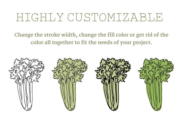 20 Handdrawn Vegetable Illustrations 6