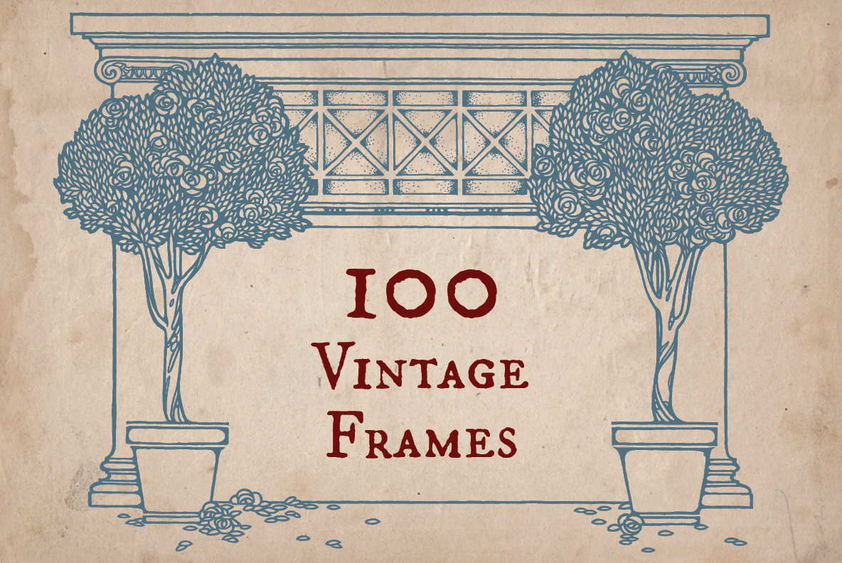 100 Vintage Frames 100 Vintage Frames