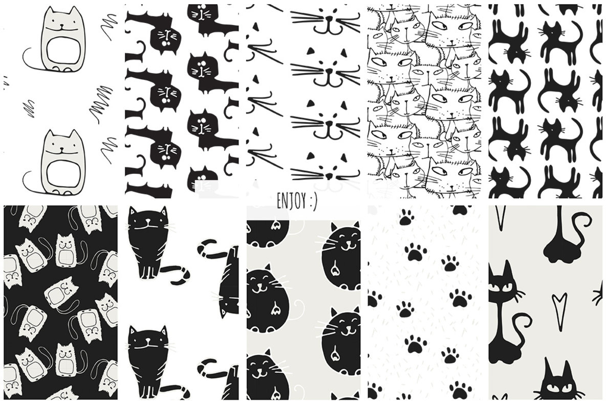 Cat Patterns 9