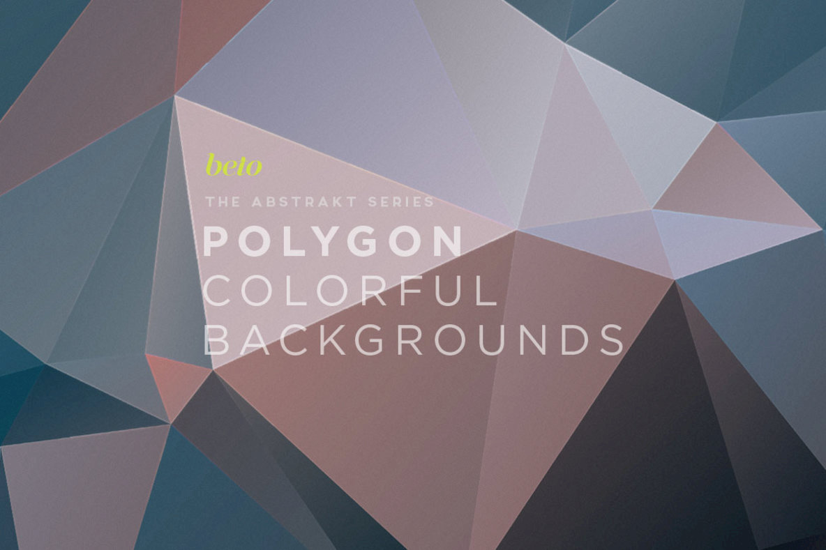 Polygon Abstract Backgrounds 02 4