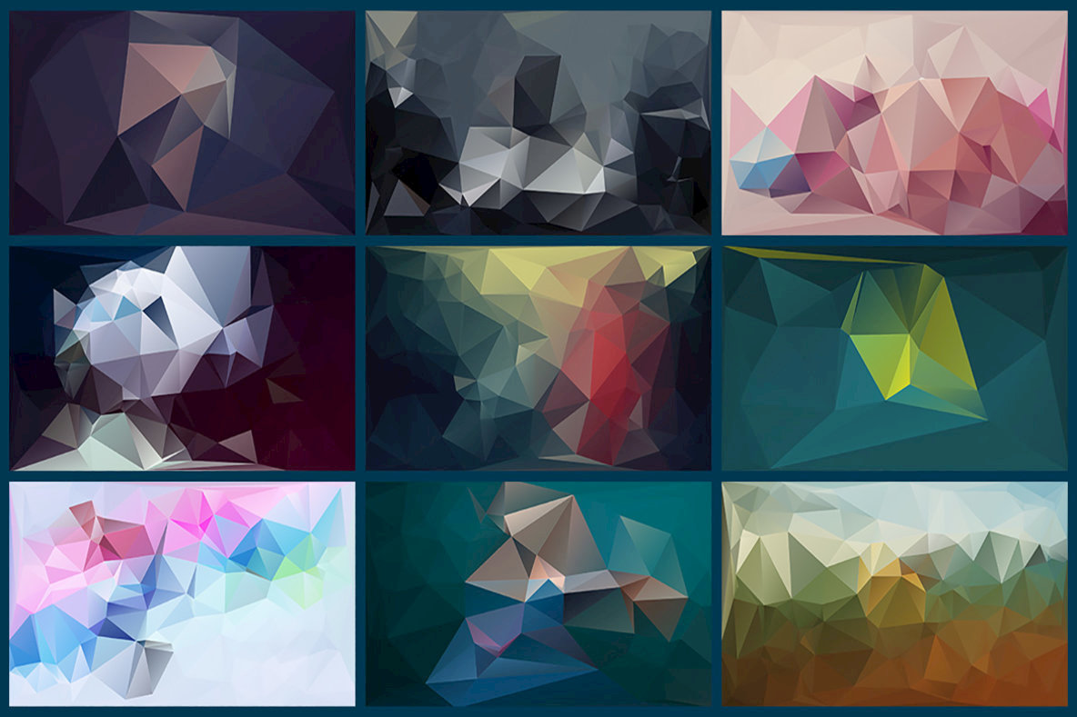 Polygon Abstract Backgrounds 11 Polygon Abstract Backgrounds 11
