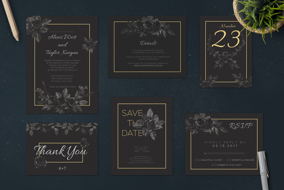 Noirose Design Set 7