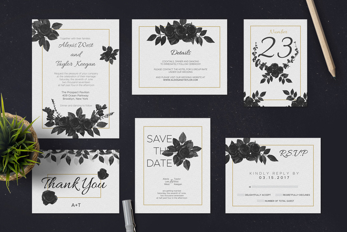 Noirose Design Set 9