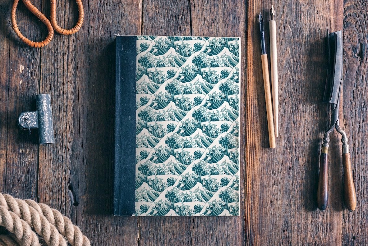 The Great Wave   Seamless Pattern 2