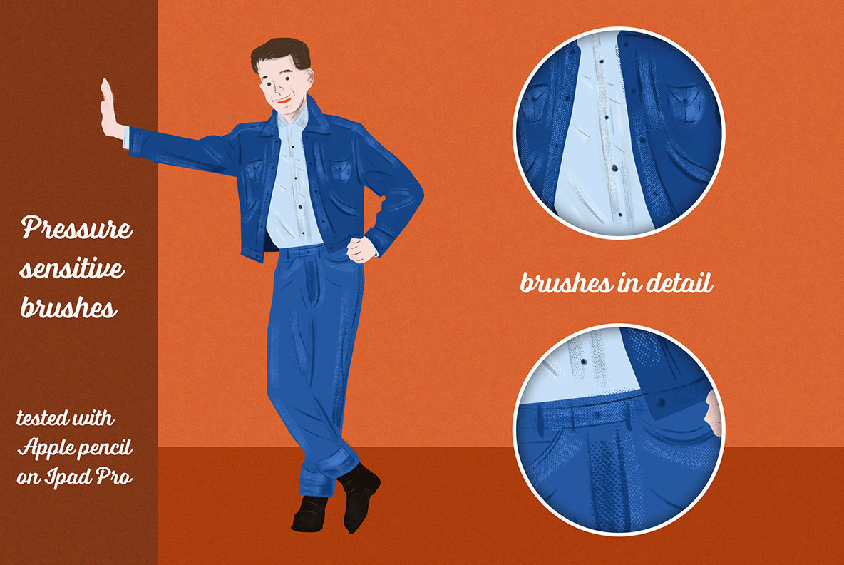 Preppy Art Brushes for Adobe Illustrator Preppy Art Brushes for Adobe Illustrator