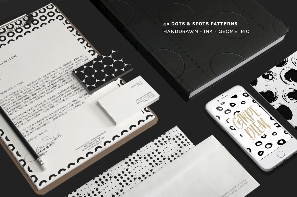Dots Spots Seamless Patterns Dots Spots Seamless Patterns