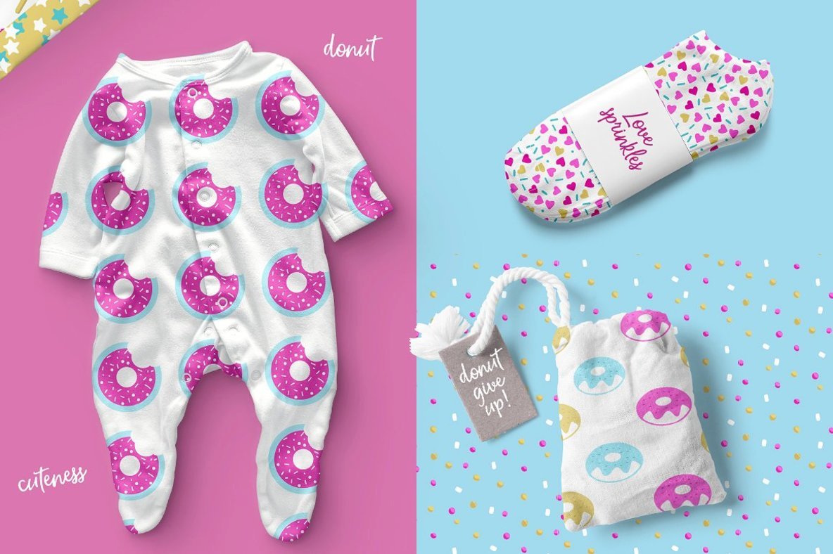 Sprinkles   Donuts Patterns 4